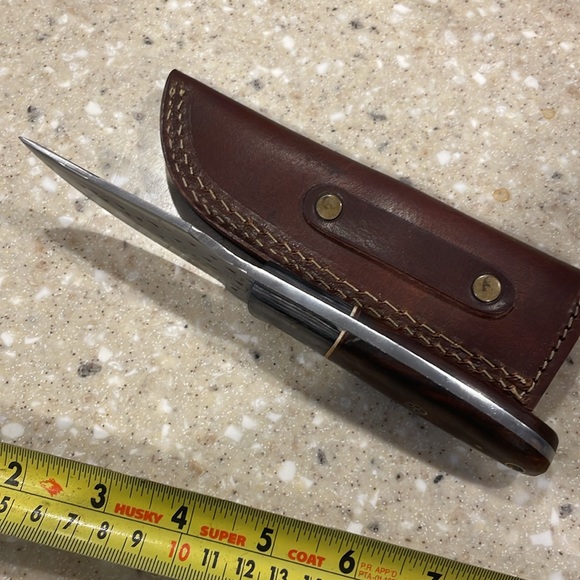 Men’s knife with leather sheath - Picture 9 of 9